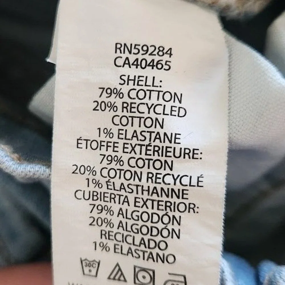 The Childrens Place Girls Super Skinny Light Wash Blue Denim Jeans Size 4T 617